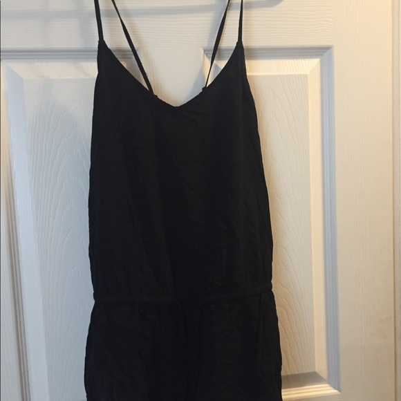 Old Navy Black light weight romper S - Picture 1 of 4